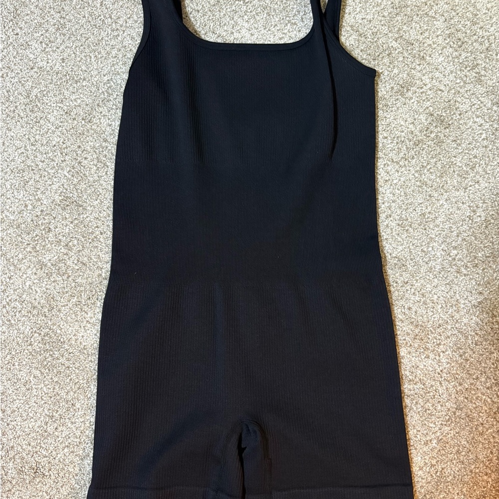 Women’s Amazon Black One Piece Workout Outfit